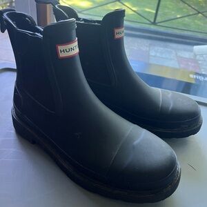 Hunter commando Chelsea boot